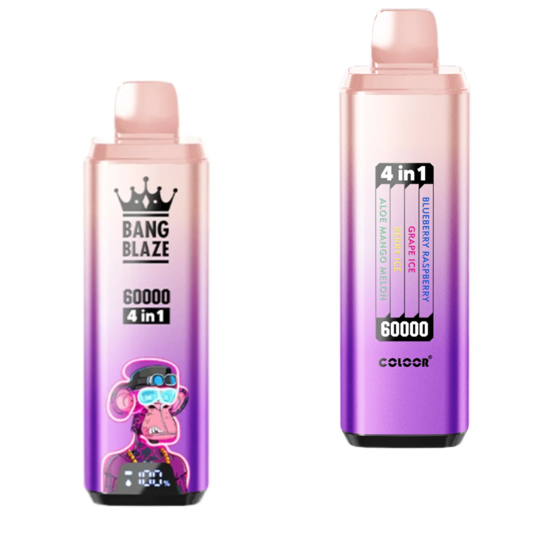 Bang Blaze vape 60000 puff 4フレーバー切替 10PCS/1 box - 画像 (10)