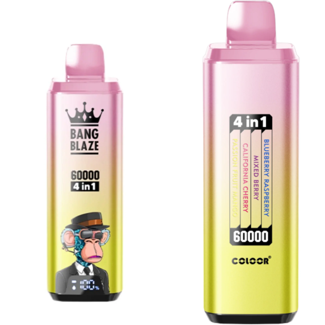 Bang Blaze vape 60000 puff 4フレーバー切替 10PCS/1 box - 画像 (9)