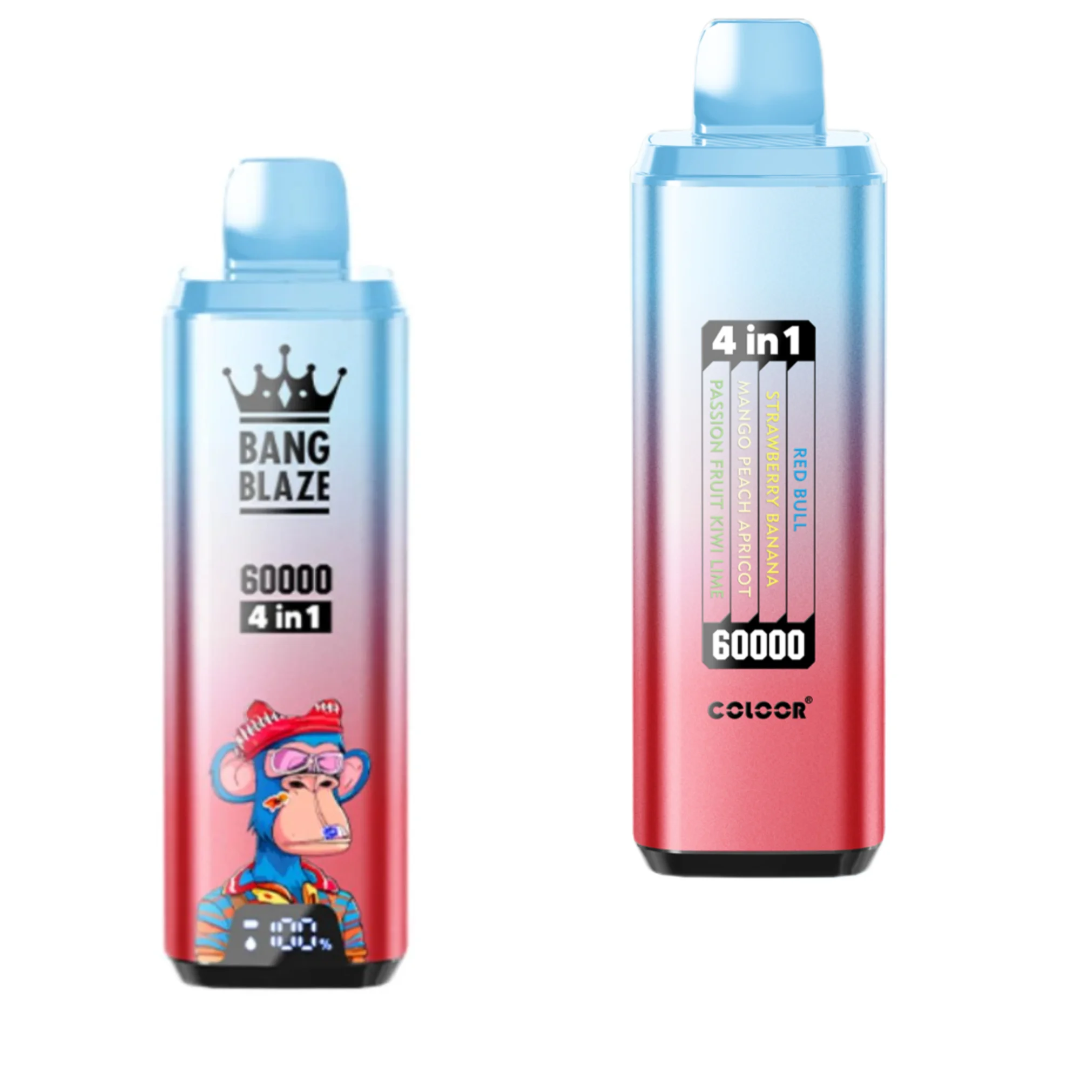 Bang Blaze vape 60000 puff 4フレーバー切替 10PCS/1 box - 画像 (7)