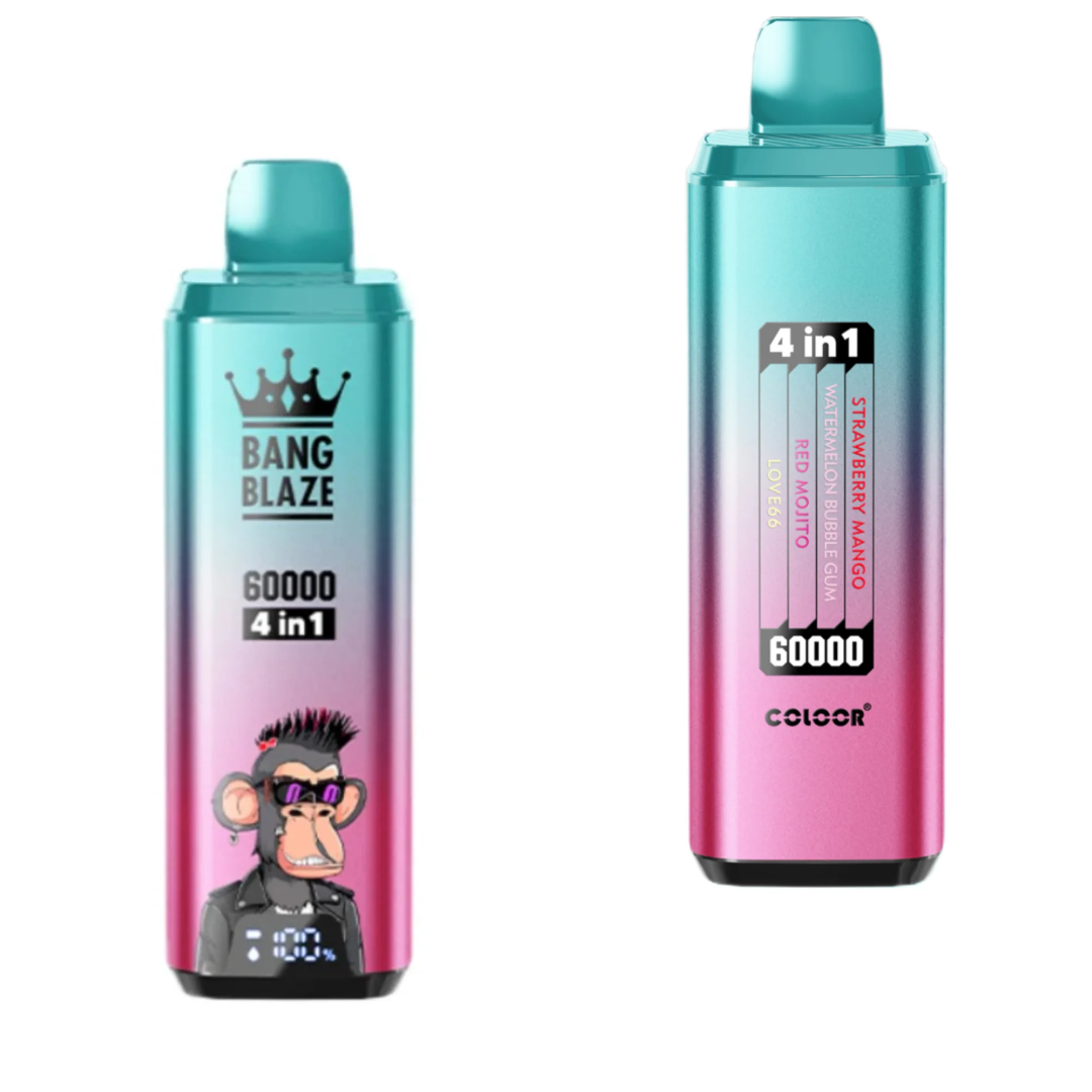 Bang Blaze vape 60000 puff 4フレーバー切替 10PCS/1 box - 画像 (5)