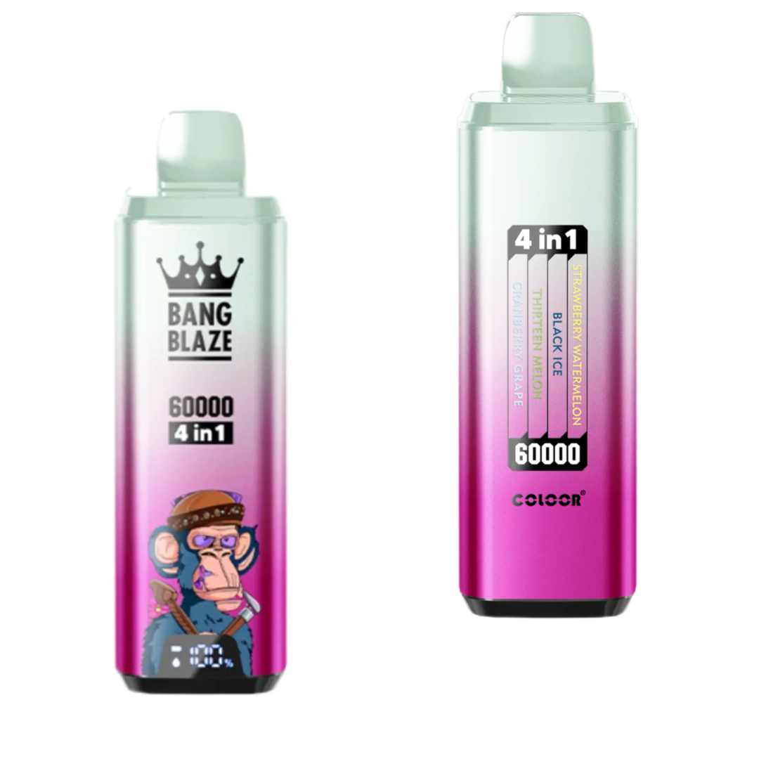 Bang Blaze vape 60000 puff 4フレーバー切替 10PCS/1 box - 画像 (4)