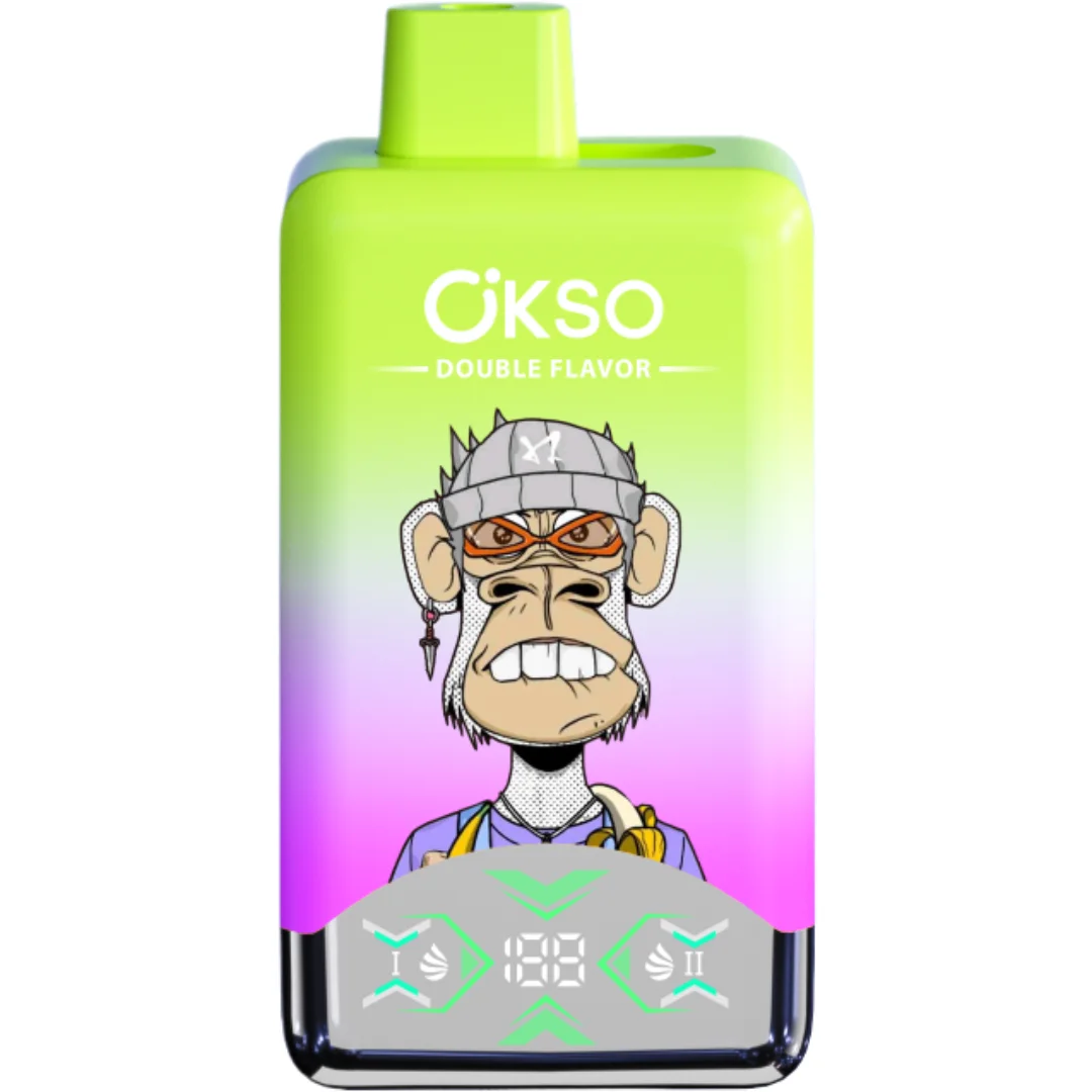 OKSO Double Flavor vape 60000 puff 2フレーバー切替10PCS/1 box - 画像 (3)