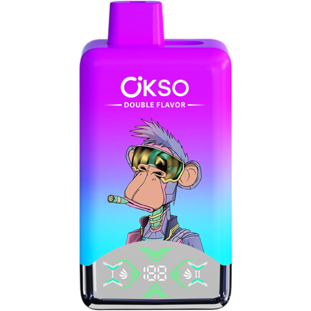 OKSO Double Flavor vape 60000 puff 2フレーバー切替10PCS/1 box - 画像 (7)