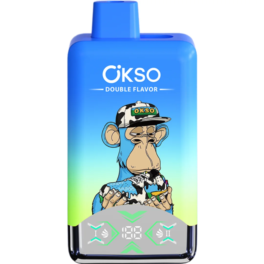 OKSO Double Flavor vape 60000 puff 2フレーバー切替10PCS/1 box - 画像 (6)