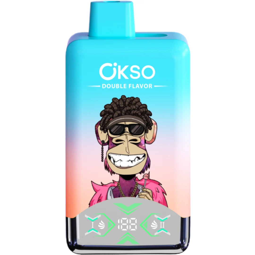 OKSO Double Flavor vape 60000 puff 2フレーバー切替10PCS/1 box - 画像 (8)