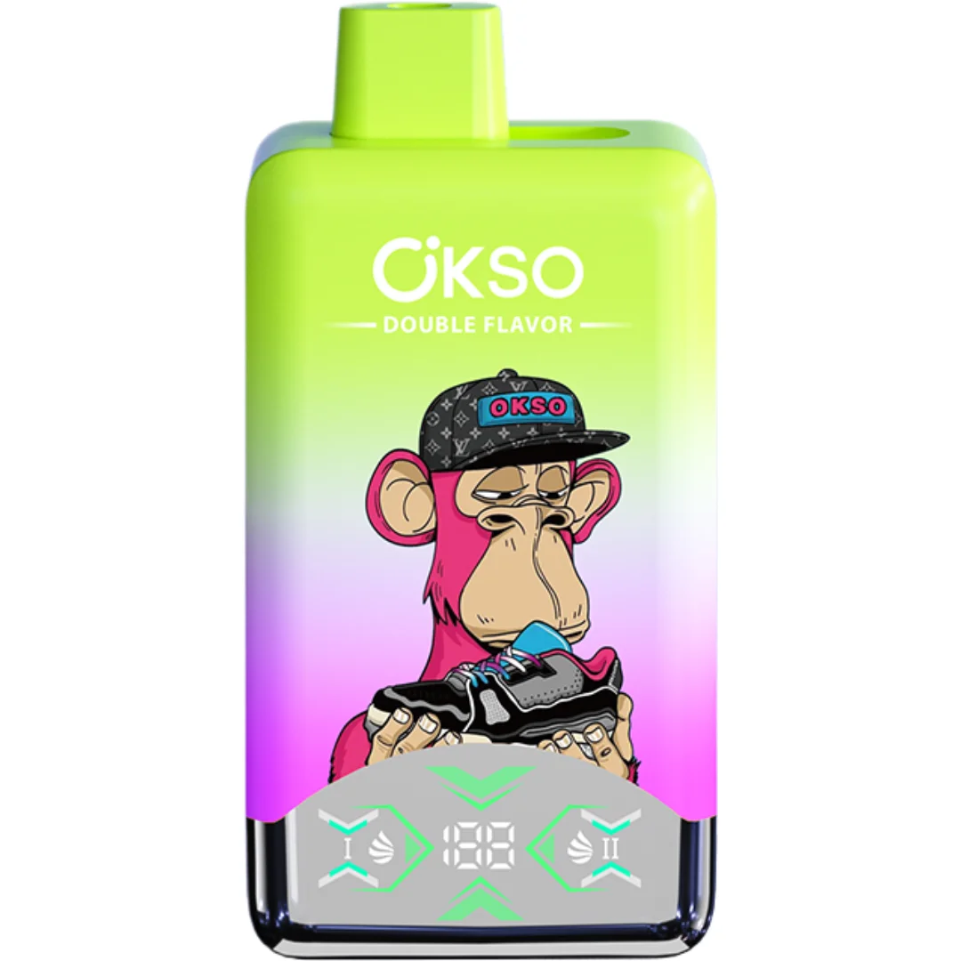OKSO Double Flavor vape 60000 puff 2フレーバー切替10PCS/1 box - 画像 (14)