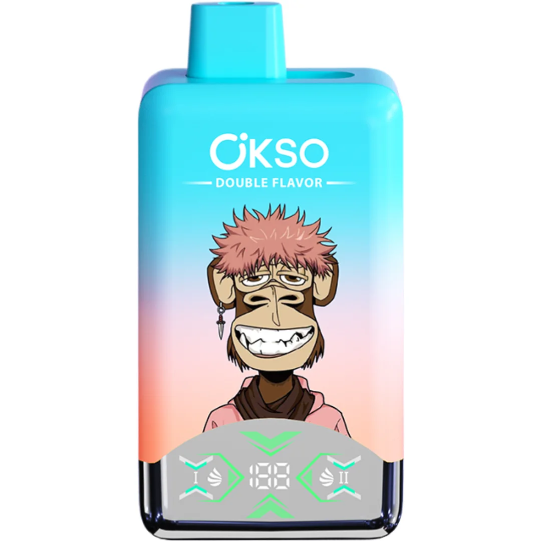 OKSO Double Flavor vape 60000 puff 2フレーバー切替10PCS/1 box - 画像 (18)
